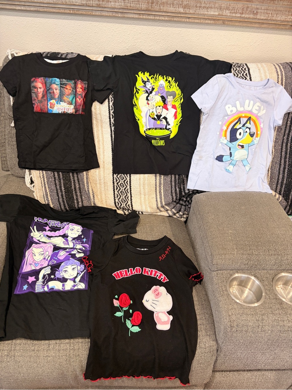 Girls graphic Tees Bundle-size 5/6